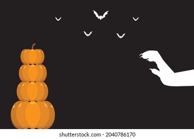 black wallpaper pictures Halloween Vector Background