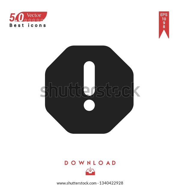 black warning icon. warning icon vector isolated\
on white background. Graphic design, material design, 2019 year\
best selling icons, mobile application, UI / UX design, EPS 10\
format vector