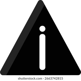 black warning icons.3d  attention mark, caution icon