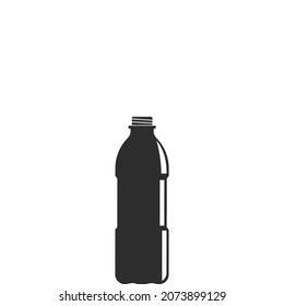 black water bottle icon vector illustration design template