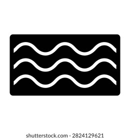 Black water wave lines dynamic liquid motion flowing stream pattern background