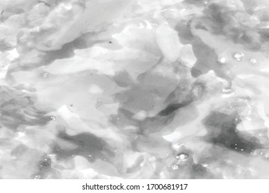 black watercolor background with abstract cloudy sky concept white color splash design and fringe bleed stains and blobs