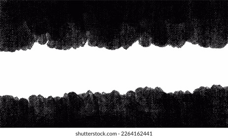 Black watercolor background. Watercolor background concept. vector.