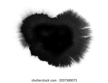 Gráfica de fondo de acuarela negra en calidad vectorial.
