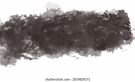 Black watercolor background for textures backgrounds and web banners design
