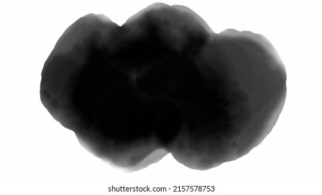 Black watercolor background for textures backgrounds and web banners design

