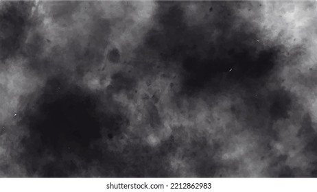 Black watercolor background for textures backgrounds and web banners design
