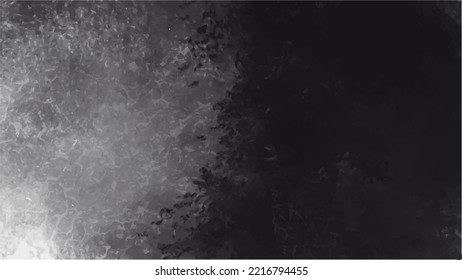 Fondo de color de agua negro para los fondos de texturas y diseño de banners web
