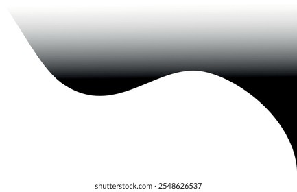 Black wave background eps design