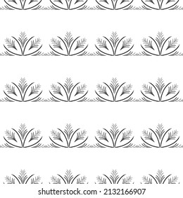 Black wave line abstract diagonal seamless pattern. Fashion graphic design. Modern stylish texture. Modern monochrome template for prints, textiles, wrapping, wallpaper, banner. Vector illustration