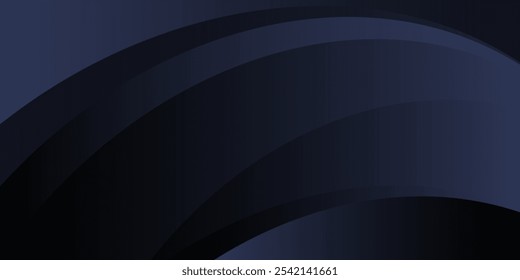  black wave on black background , luxury modern concept. vector illustration for design etc.