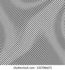 black wavy diagonal lines with small white points dots vector background