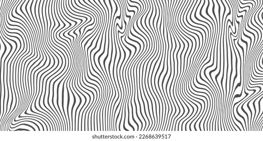 Black wavy line pattern, wavy line pattern background, editable pattern