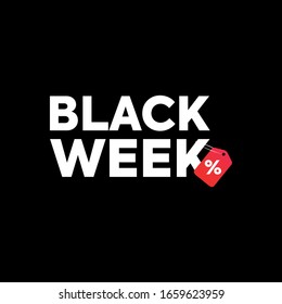 Black Week Logo Sale Post