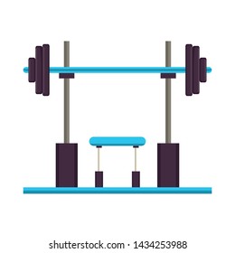 black weights for arm training and isolated symbols vector illustration graphic design
