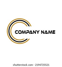 black and whait color logo design.