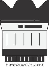  Black and whgite wide angle camera lens