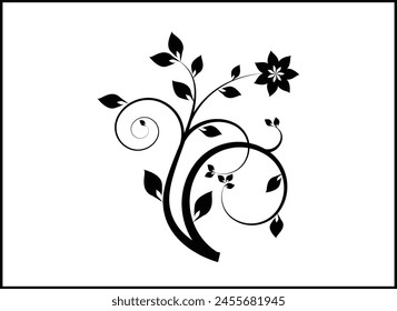 black and whirte tree design and t shart design