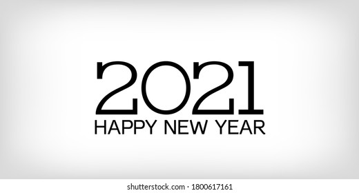 Black and White 2021 Border Graphic 2021 Icon Texture. Happy New Year Card Design. Winter Holiday Celebration Frame. Black and White 2021 Text Typography. Christmas Logo Wallpaper.