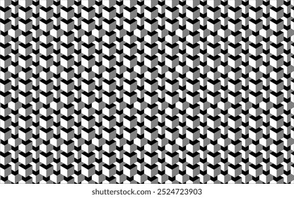 Black and white 3D wallpaper background