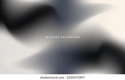 Fondo de arte Abstractas blanco y negro con efectos etéreos brillantes y diseño digital dinámico