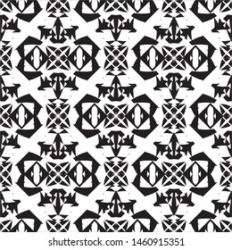 Black And White Abstract Background