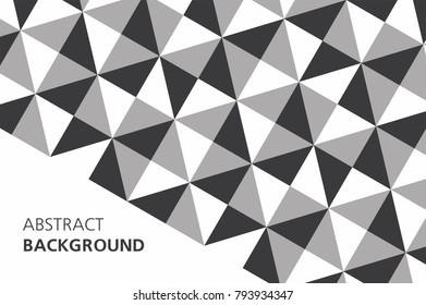 Black and white abstract background
