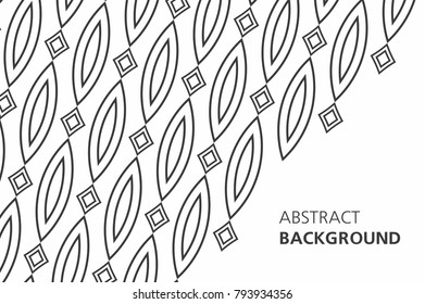 Black and white abstract background