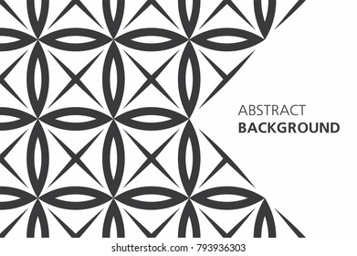 Black and white abstract background