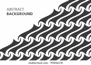 Black and white abstract background