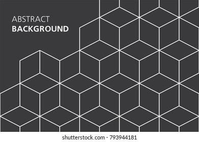 Black and white abstract background