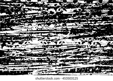 Black and white abstract background with dark crochet pattern 