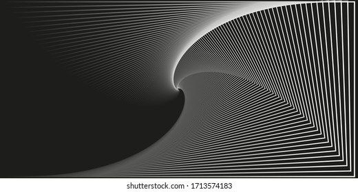 Black and white abstract background design