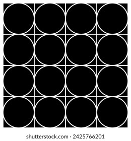 black and white abstract background for design, banner, poster, template, etc