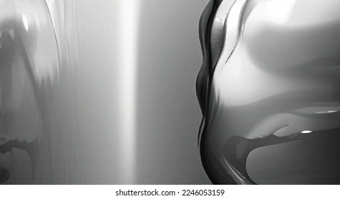 black and white abstract background. eps10