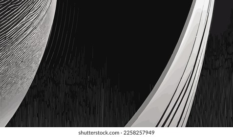 black and white abstract background. eps10