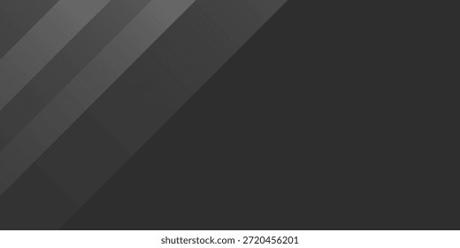 Black white abstract background. Geometric shape. Lines, triangles. Light, glow, shadow. Gradient. Dark grey, silver. Modern, futuristic