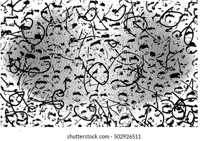 Black and white abstract background with light net

