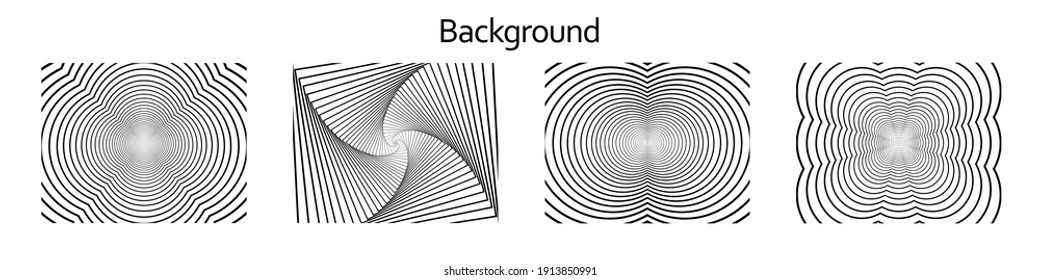 Black and white abstract background with line texture.