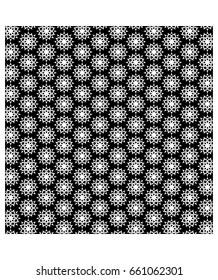 Black and white abstract background,  pattern with flower, Flower - background