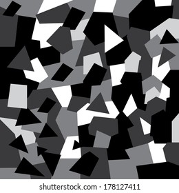black and white abstract  background template 