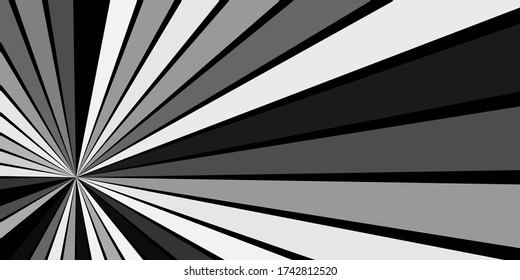 Fondo abstracto en blanco y negro, textura con ilustración de líneas
