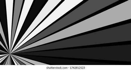 Fondo abstracto en blanco y negro, textura con ilustración de líneas