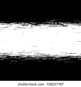 Black and White Abstract Background Texture. Vector Shabby Illustration with Lines, Dots, Noise and Strokes.