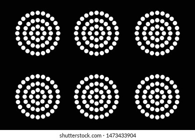 black and white abstract background in vector