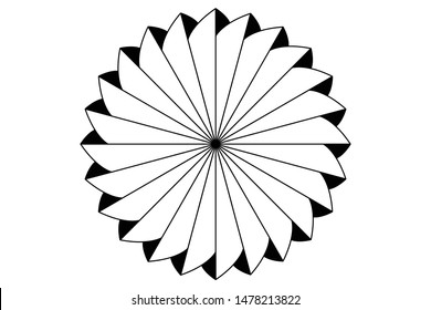 black and white abstract background in vector