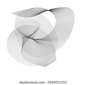 Black and white abstract background wallpaper for presentation with gradient and lines vector image