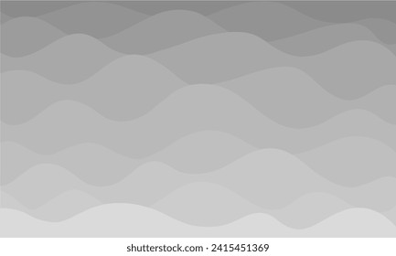 Black and white Abstract Background With wave Gradient, perfect for office, company, school, social media, advertising, sales, printing and more