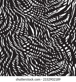 negro y blanco de fondo abstracto
tela textil de impresión de patrón de cebra