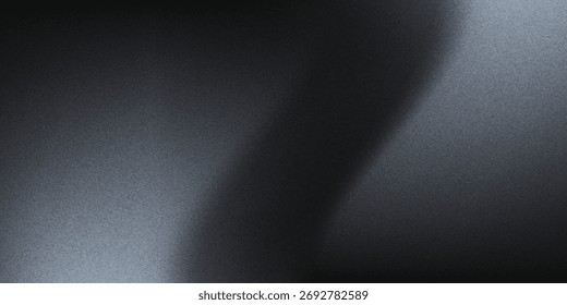 Diseño de cartel de encabezado de Anuncio de Web de efecto de textura granulada de fondo de gradiente de color abstracto blanco negro, patrón de onda abstracto